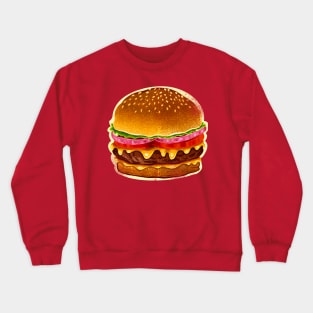 Cheese burger Crewneck Sweatshirt